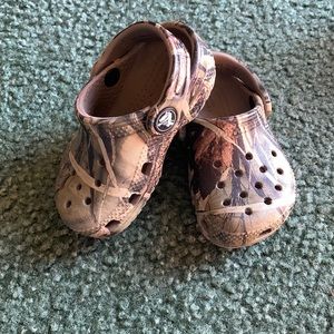 Camo Infant Crocs